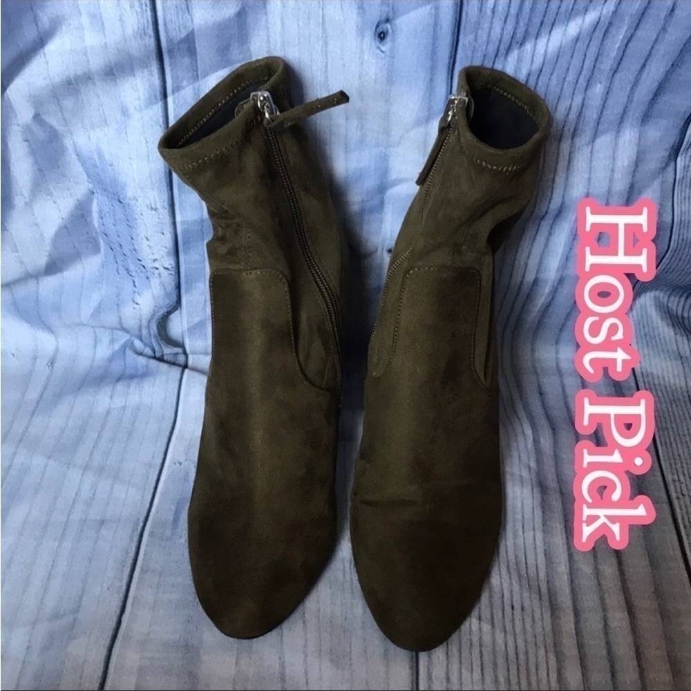 𝅺✅2x Host Pick✅ Steve Madden Side Zip Ankle Boots, Size 7.5
